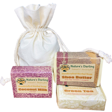 Load image into Gallery viewer, Natural Handmade Herbal Soap Gift Set