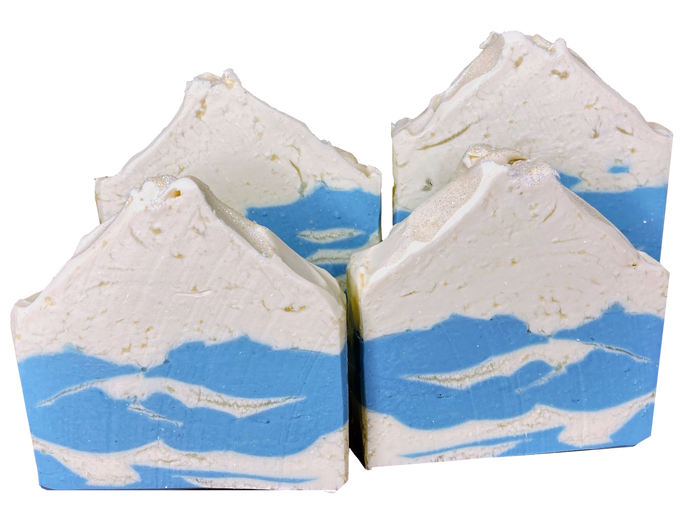 Cool Handmade Soap - Snow Day